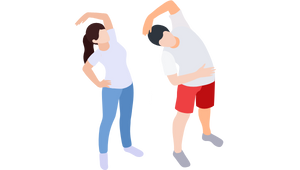 Personne qui fait du sport